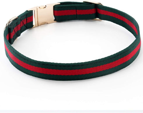 Premium Dog Collar, Cute Luxury Style, Durable Pet Collars with Metal Buckle for Medium Dogs