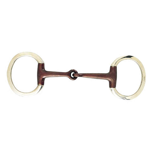 Korsteel Sweet Iron Jointed Eggbutt Snaffle Bit, 5"