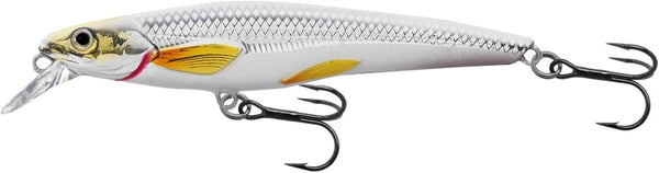 Generic Fishing Lure Rainbow Smelt Jerkbait Crankbait rs91s Shallow Color # 5/16oz Pearl