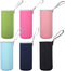 PRETYZOOM 6pcs Portable Bottle Cover Protective Cloth Soft Water Bottle Sleeve Wear-resistant