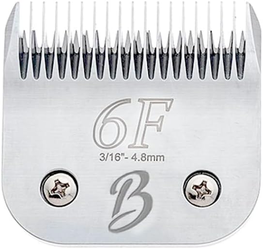 Detachable A Series 6f Blade for Dog Grooming, Cuts Length 3/16" - 4.8mm, Japanese High Carbon Steel Supplies