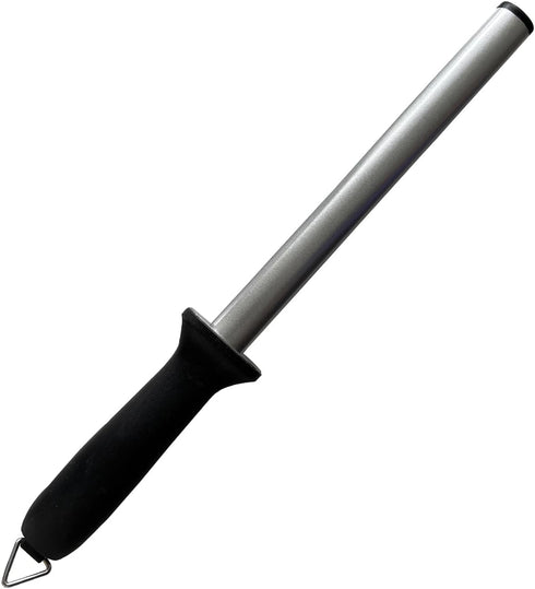 Farrier Tool Hoof Knife Sharpener with Fine Diamond Grit Coated 8 Inch Honing Rod
