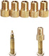 Presta to Schrader Valve Adapter for Bike, Inflate Presta Valve Tire with Air Compressor, 5 Pieces