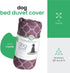 Molly Mutt Petite Dog Duvet Cover - Round Royals Print, 20’’ x 4’’, 100% Cotton, Durable, Machine Washable