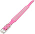 Rhinestones Dog Collars - 2" Width with 5 Rows Full Sparkly Crystal Diamonds Studded PU Leather - Beautiful Bling Pet
