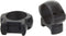 Weaver Grand Slam Steel Medium Top Mount Rings, 1-Inch, Matte Black