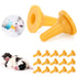 Pet Feeding Nipples Set, 15 Pcs Kitten Puppy Nursing Nipples, Food Grade Silicone for Newborn Cats and Dogs