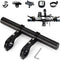 RIIPOO Aluminum Alloy Bike Handlebar Extender, 11.8" Dual Bracket for Mountain Cycling, Secure Mount for Lights