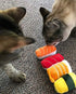 munchiecat Sushi Catnip Toy for Cats, USA Made, Engaging Design for Pouncing and Play, 4-Pc Rainbow