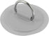 X AUTOHAUX 6pcs D Ring Patch, 8cm PVC Stainless Steel Round Shape Pad Set for Inflatable Boat Kayak Canoe Deck