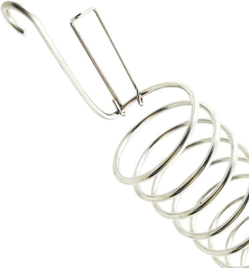 QBLEEV Stainless Steel Bird Food Holder, 25cm Long, For Parrots, Fits Nuts, Fruits, Vegetables, Chew Toys