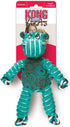 KONG Floppy Knots - Tough Plush Dog Toy with Squeaker for Active Play (Hippo, Small/Medium)