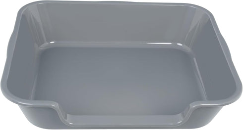 Ying Tutu 1 Pack 24" 20" of Extra Large Cat Litter Box (ABS Material), Low Entry Senior Litter Pen for Geriatric Kitty