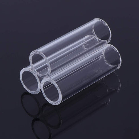 NEXAVKPR 3 6 Aquarium Decor Clear Acrylic Tube Cave House for Shrimp Cichlid Hiding Rest Spawning Tubes Tubes Heater