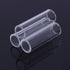 NEXAVKPR 3 6 Aquarium Decor Clear Acrylic Tube Cave House for Shrimp Cichlid Hiding Rest Spawning Tubes Tubes Heater
