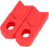 VGEBY 1Pair Crank Protector, Silicone Crank Case Cover for Bike Accessory (Red)