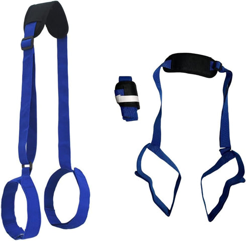 NGIL 2 Pack Adjustable Beach Chair Carry Straps Universal Folding Chair Carry