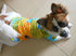 Tangpan Hawaiian Beach Coconut Tree Print Dog Shirt, Summer Camp Shirt, Yellow, XL