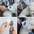Cat Grooming Brush, Self Cleaning Slicker Brush for Dogs and Cats, Dog Massage Brush (GRAY)