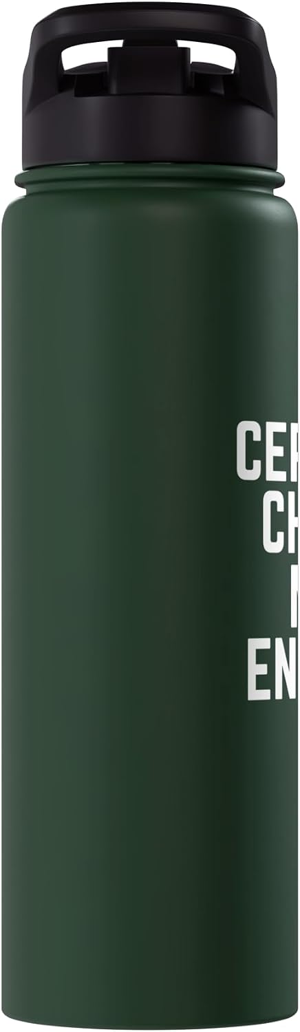 Certified Chocolate Choccy Milk Enjoyer Meme 20 oz Epic Choccy Milk Meme Insulated Water Bottle - Stainless Steel