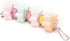 Parrot Beak Trimmer Calcium Stone Chinchilla Grinding Teeth Lava Block Chewing Toys with Bell 2 Pieces