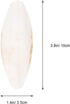 12pcs Bird Cuttlebone Chew Toy, Cuttlefish Bones for Parrot Cage Toys, 10cm Bird Bite Toy