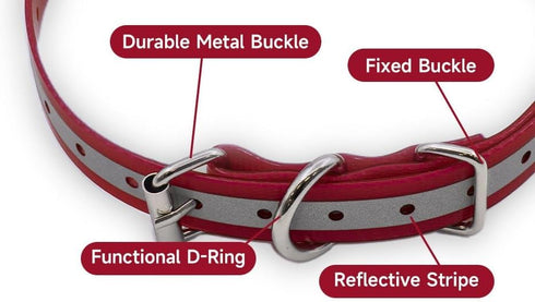 Replacement ¾” Collar Strap Bands | Double Buckle Loop Training for All Brands of Pet Shock Bark Collars