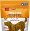 Dog Chews Rawhide-Free - Chicken Dental Treats for Large Dogs, Grain-Free Digestible