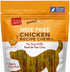 Dog Chews Rawhide-Free - Chicken Dental Treats for Large Dogs, Grain-Free Digestible