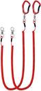 HERCULES M4 Fishing Lanyard, Heavy Duty Retractable Coiled Tether, Kayak Paddle Leash for Fishing, Rods, Pliers
