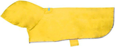 RC Pet Products Large Packable Dog Rain Poncho, Sunshine