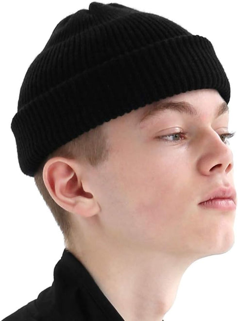UNDERCONTROL Winter Trawler Fisherman Beanie, Unisex Stylish Docker Skull Hat, Color Pack