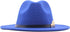 YOLAI Womens Men British Bowler Hat Panama Church Hats Wedding Party Sun Hat Sunscreen Bucket Hats with Belts