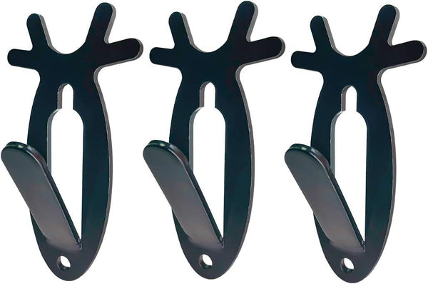 Highwild European Mount Skull Hanger, Antler Style, 3 Pack