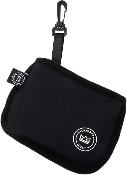 Golf Club Cleaner for Golf Bag - Waterproof Golf Ball Cleaner Pouch and Brush, Golf Club Bag Accessories