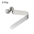 PATIKIL 8.3x8mm Kayak Paddle Snaps, 5 Pack Pole Push Button Spring Clips for Camping Awning Tent Pole