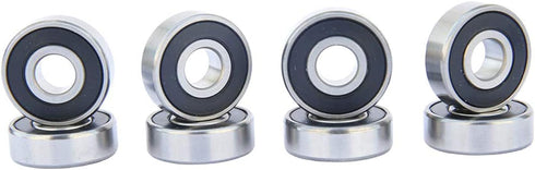 FREEDARE Skateboard Wheels 52mm, Bearings and Spacers Installed, 92A Street Wheels for Tricks (Pack of 4)