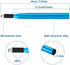 Wacky Rig Tool with 100Pcs Silicone O Rings for 3"-4" and 5"-7" Senko Worms, Easy Installation for Plastic Worms