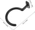 UKCOCO Replaceable Pool Table Side Cue Hook Durable Billiards Accessory for Neat Storage and Convenient Use for Snooker