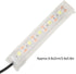 LED Aquarium Light - Small USB Fish Tank White Light for Daily Lighting and Plant Growth