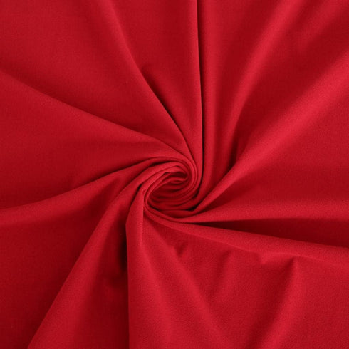 Aymzbd 9ft 2.8x1.5m Worsted Billiard Pool Table Cloth Pool Table W/Cushion Rail, Red