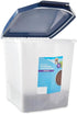 10 Medium Dog Food Storage Container, Pound Capacity Plastic Storage Bin with Secure Lid for Dry Dog Food, Indoor
