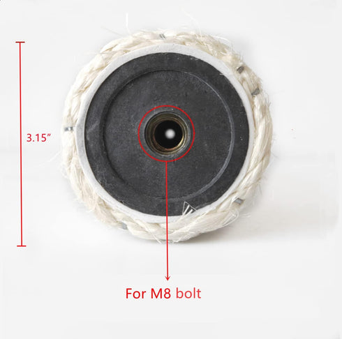 2-Pack 7.87" L, 3.15" Ø Cat Tree Replacement Post with 3 Handwoven Basket Bed, Cat Tower Accessories