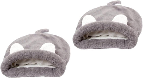 2pcs Cat Sleeping Bag - Cat Bed Cave, Self Warming Cat Bed, Dog Sleeping Bag, Indoor Cat Blanket