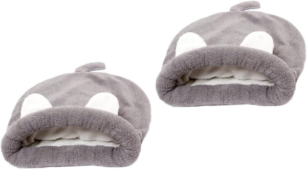 2pcs Cat Sleeping Bag - Cat Bed Cave, Self Warming Cat Bed, Dog Sleeping Bag, Indoor Cat Blanket
