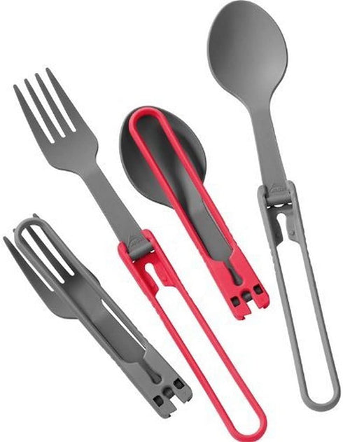 MSR 4-Piece Folding Camping Spoon and Fork Set by MSR