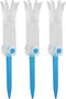 Pilipane Foldable Training Golf Tee, 3.3in Professional Golf Tees, Pack of 3 Anti Flying Accessories