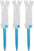Pilipane Foldable Training Golf Tee, 3.3in Professional Golf Tees, Pack of 3 Anti Flying Accessories