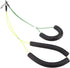 Oumefar Adjustable Pet Grooming Leash, No-Sit Haunch Holder Restraint for Dogs Cats Grooming Table Arm (Yellow+Green)