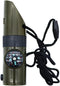 Outdoor Survival Whistle, High Decibel Safety Whistle with Compass, Reflector, LED Flashlight, Perfect for Camping